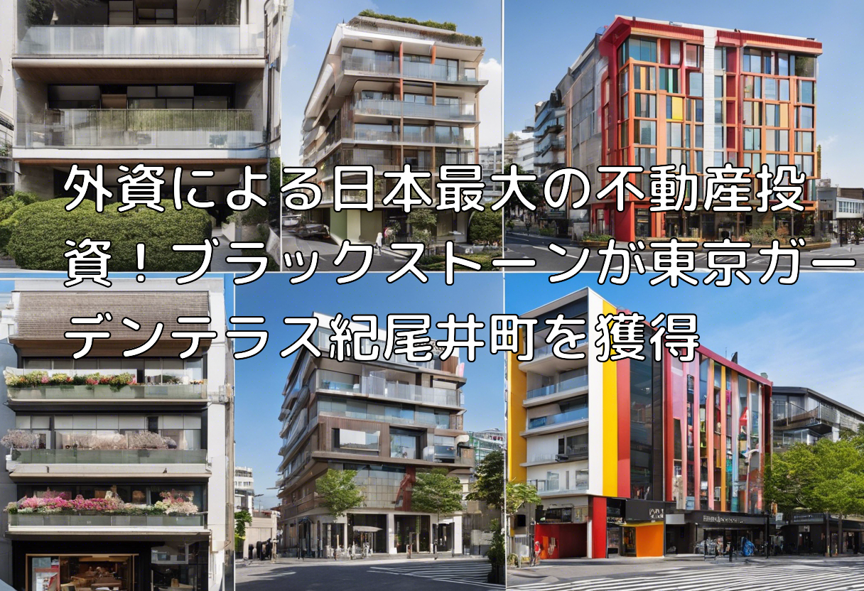外資による日本最大の不動産投資！ブラックストーンが東京ガーデンテラス紀尾井町を獲得 | 株式会社ウチダシステムズ