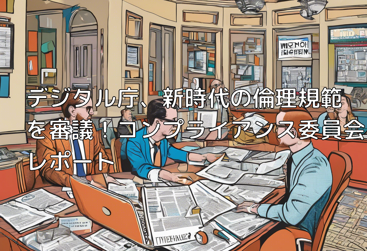 デジタル庁、新時代の倫理規範を審議！コンプライアンス委員会レポート