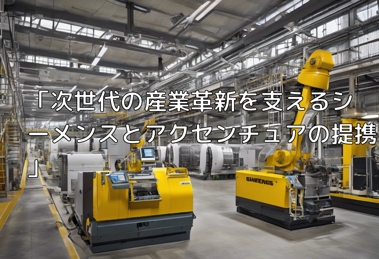「次世代の産業革新を支えるシーメンスとアクセンチュアの提携」