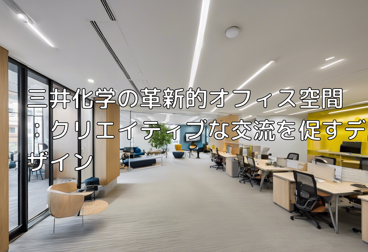 三井化学の革新的オフィス空間：クリエイティブな交流を促すデザイン