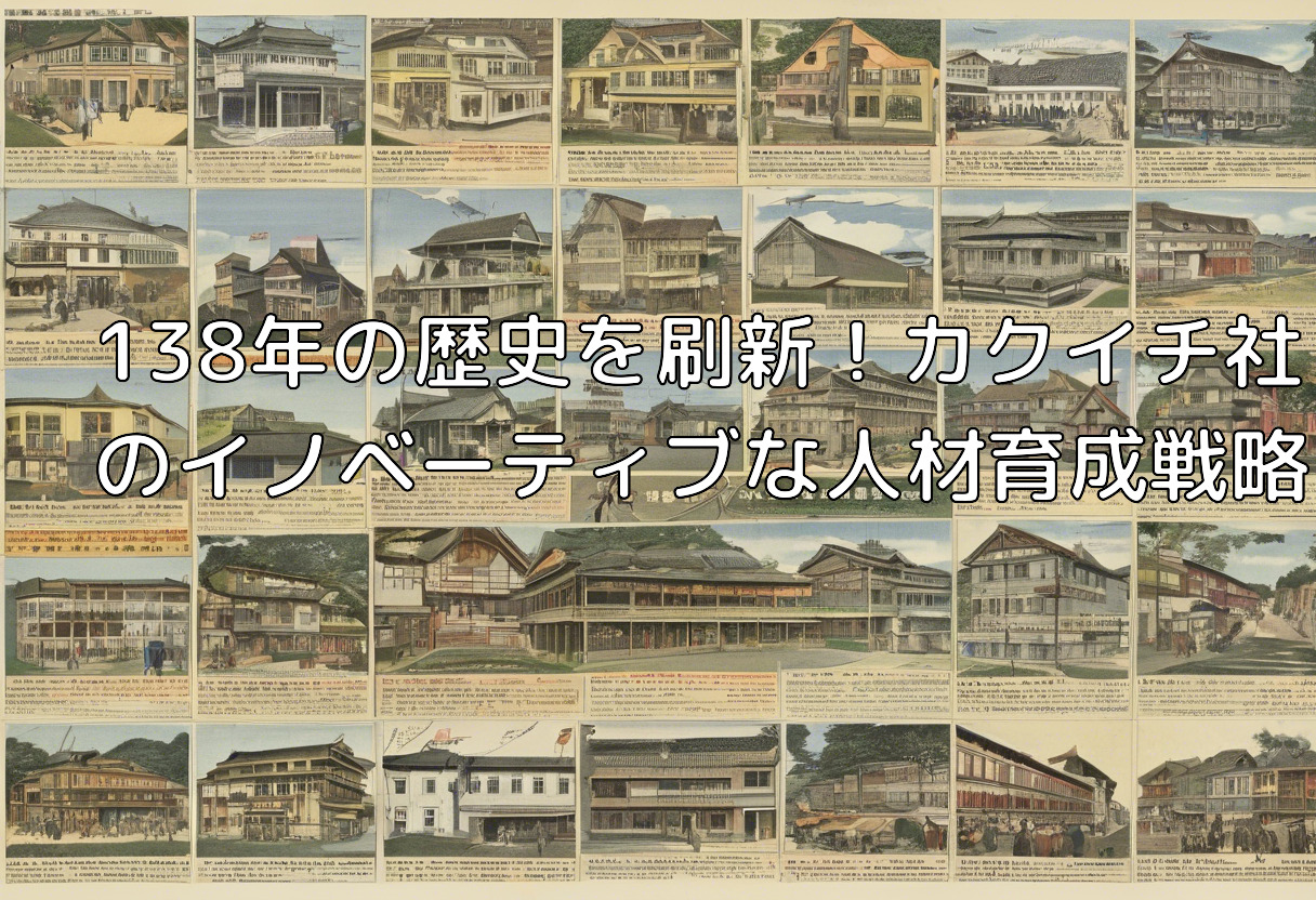138年の歴史を刷新！カクイチ社のイノベーティブな人材育成戦略