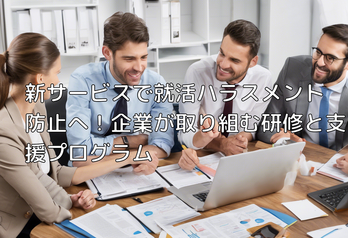新サービスで就活ハラスメント防止へ！企業が取り組む研修と支援プログラム