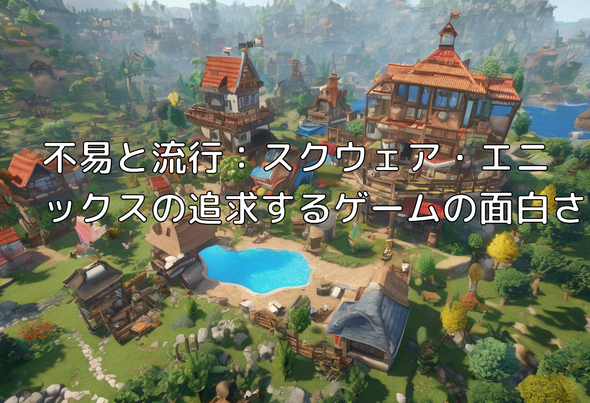 不易と流行：スクウェア・エニックスの追求するゲームの面白さ