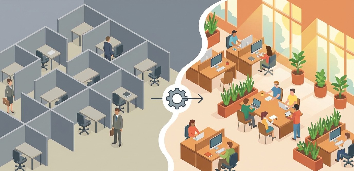 オフィスの内装を変えたら、採用力が倍増した体験談。